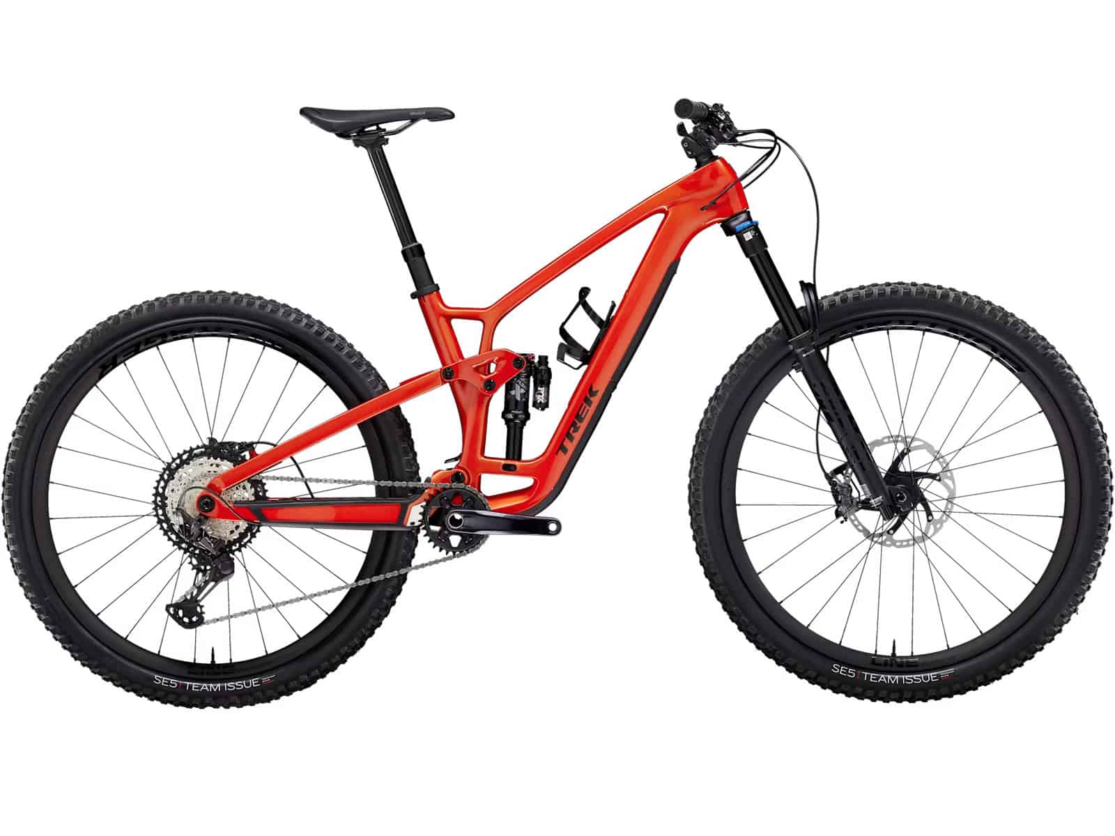 Voorbeeld van een trail mountainbike, de rek Fuel EX 9.8 XT Gen 6